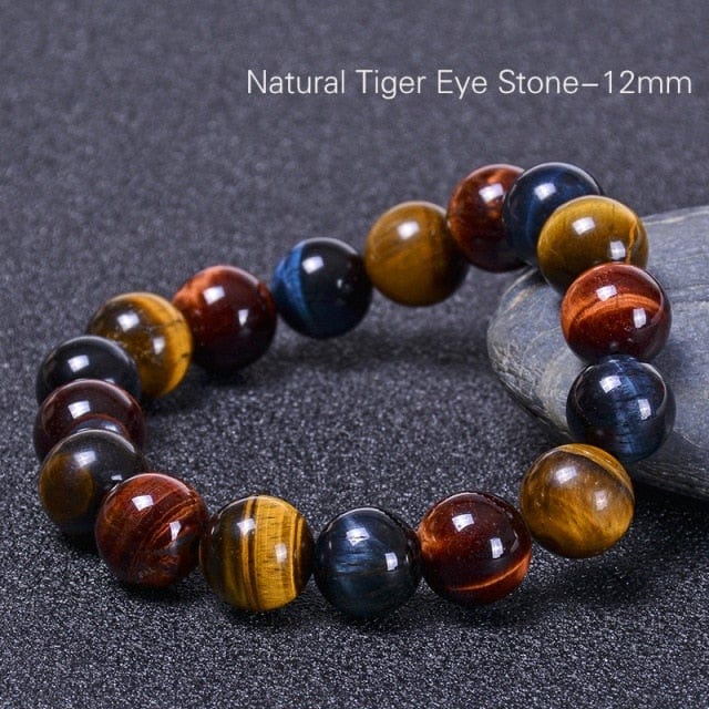 Colorful Tiger eyes Beads Bracelet -Malas and Bracelets My Zen Temple