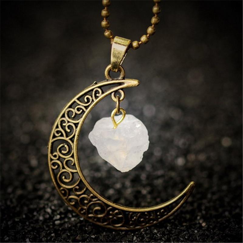 Waxing on sale moon necklace