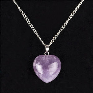Crystal Heart Necklace – Love - My Zen Temple