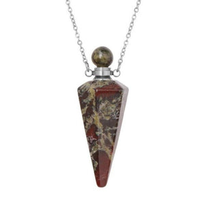 Crystal Perfume Bottle Necklace – Healing - My Zen Temple