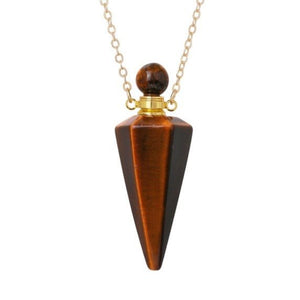 Crystal Perfume Bottle Necklace – Healing - My Zen Temple