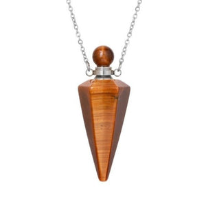 Crystal Perfume Bottle Necklace – Healing - My Zen Temple