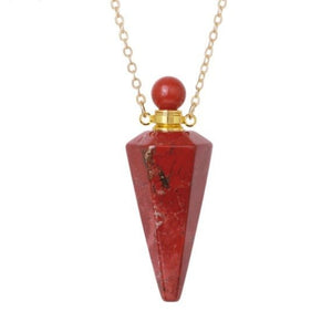 Crystal Perfume Bottle Necklace – Healing - My Zen Temple