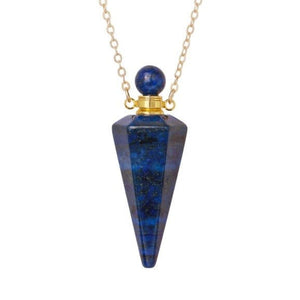 Crystal Perfume Bottle Necklace – Healing - My Zen Temple
