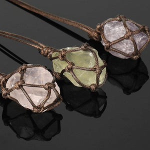 Crystal Rope Wrap Necklace -Necklaces My Zen Temple