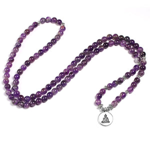 Amethyst Mala Bracelet – Intuition