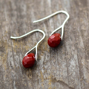 Stone Dangle Earrings – Healing