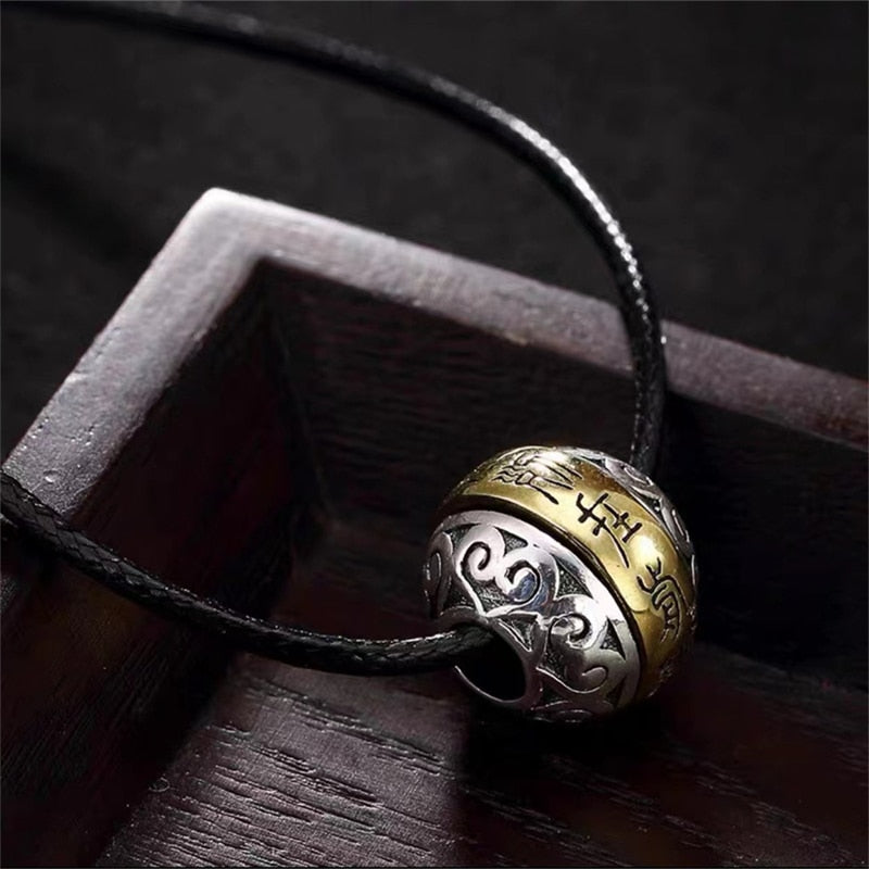 Taoist Rosary Necklace – Engraved Spiritual Beads - My Zen