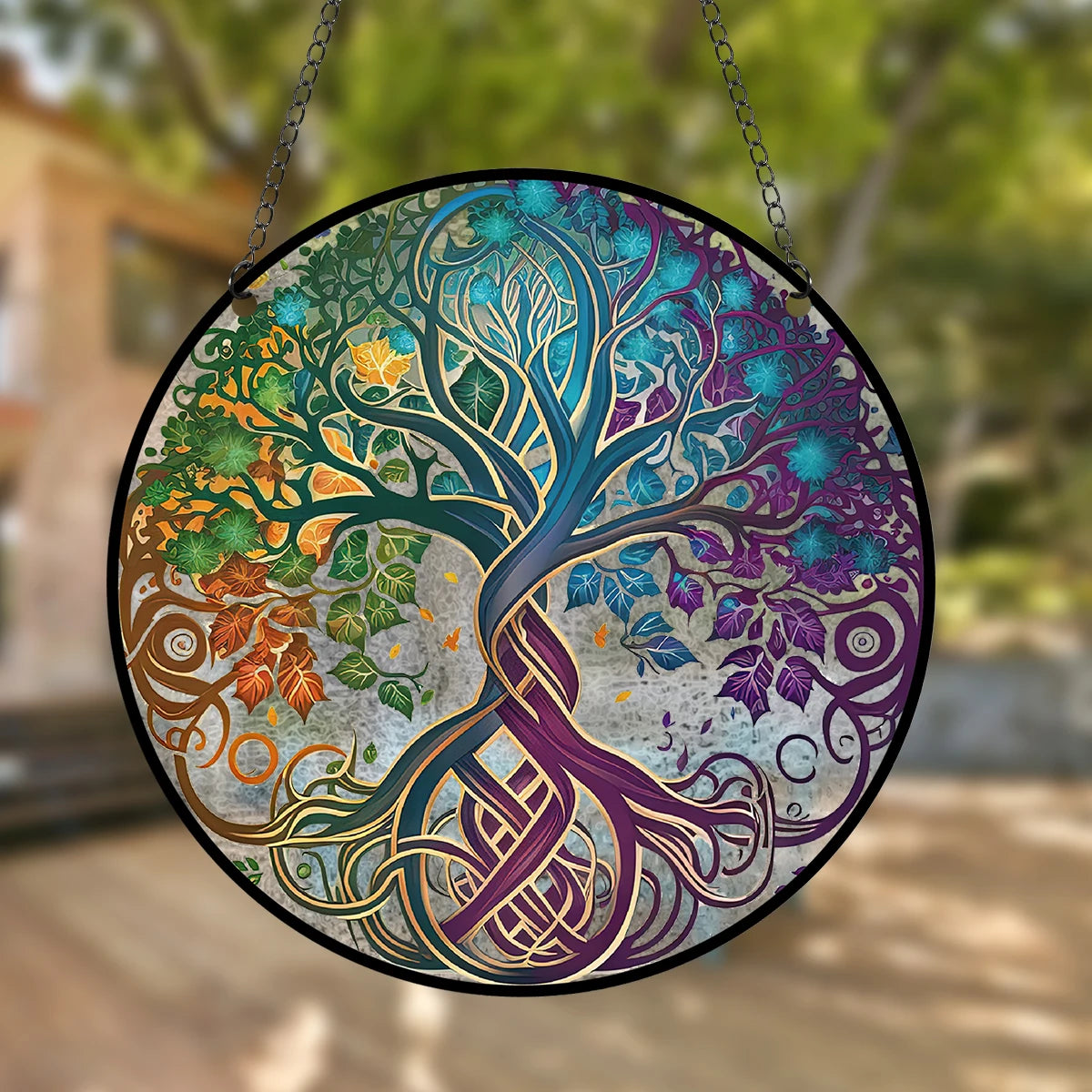 Tree of Life Glass Pattern