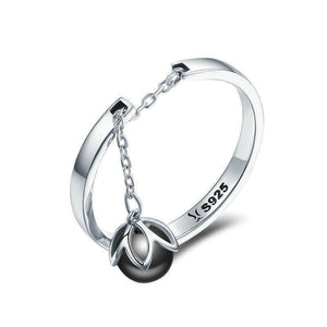 Dew Pearl Silver Ring -Rings My Zen Temple