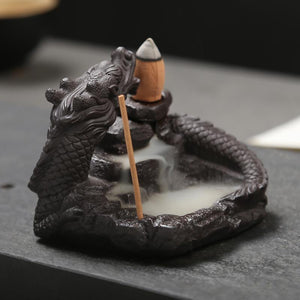 Dragon Incense Burner -Incense My Zen Temple
