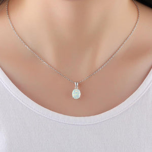Elegance Opal Necklace -Necklaces My Zen Temple