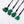 Raw Malachite Necklace – Healing