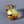 Golden Plated Feather Colorful Silver Ring -Rings My Zen Temple