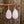 Healing Crystal Teardrop Dangle Earrings -Earrings My Zen Temple