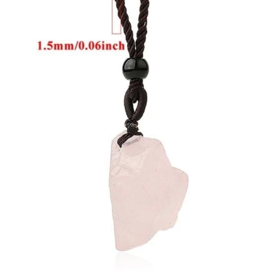 Raw Crystal Necklace – Healing Pendant for Peace & Energy Raw Crystal Necklace – Healing Pendant for Peace & Energy