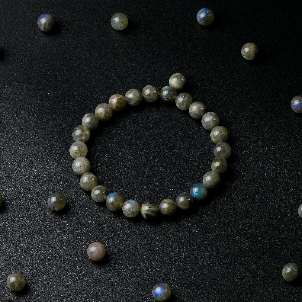 Labradorite Bead Bracelets -Malas and Bracelets My Zen Temple