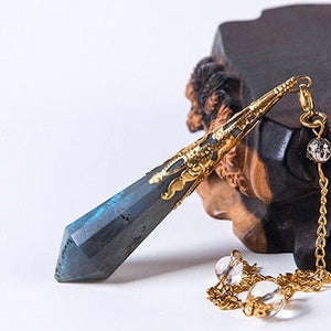 Labradorite "The communicator" Pendulum -Pendulums My Zen Temple