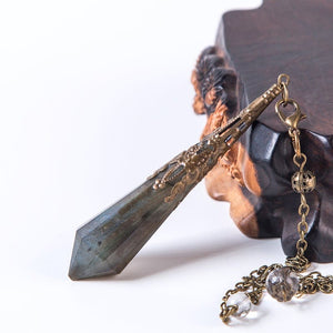 Labradorite "The communicator" Pendulum -Pendulums My Zen Temple