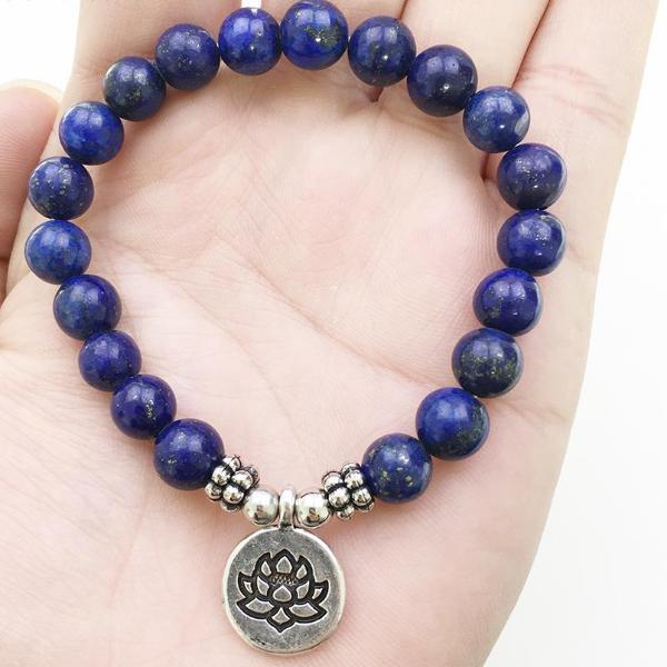 Lapis Lazuli Bracelet -Malas and Bracelets My Zen Temple