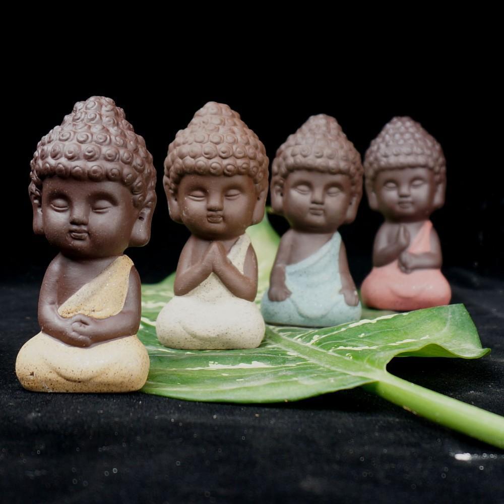 Little Monk Buddha Figurine -Decoration Objects My Zen Temple
