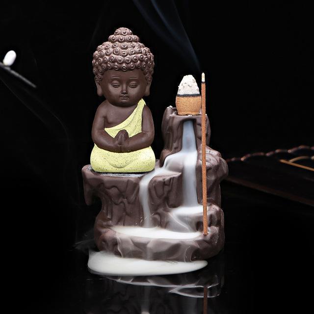 Little Monk Incense Burner -Incense My Zen Temple