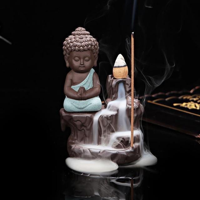 Little Monk Incense Burner -Incense My Zen Temple