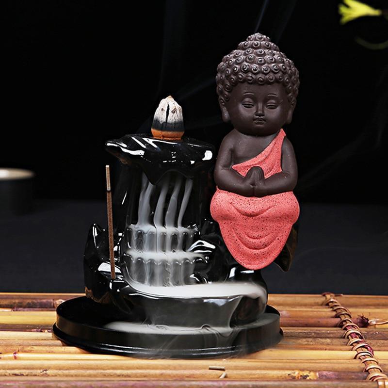 Little Monk &quot;River Flow&quot; Incense Burner -Incense My Zen Temple