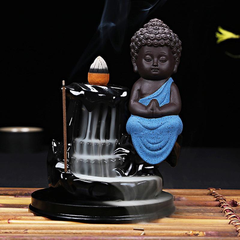 Little Monk "River Flow" Incense Burner -Incense My Zen Temple
