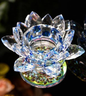 Lotus Flower Candle Holder - Abundance - My Zen Temple