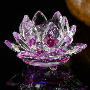 Lotus Flower Glass "Tranquility" -Decoration Objects My Zen Temple