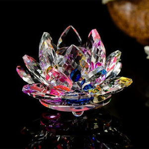 Lotus Flower Glass "Tranquility" -Decoration Objects My Zen Temple