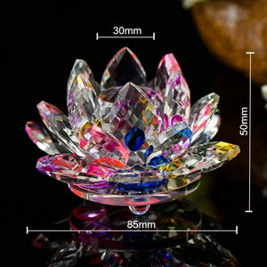 Lotus Flower Glass "Tranquility" -Decoration Objects My Zen Temple