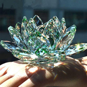 Lotus Flower Glass "Tranquility" -Decoration Objects My Zen Temple