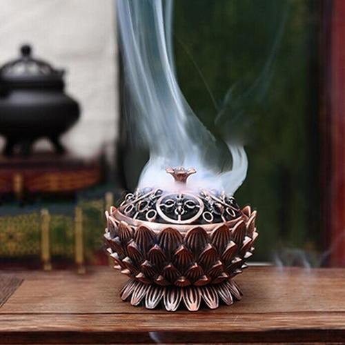 Lotus Incense Burner -Incense My Zen Temple