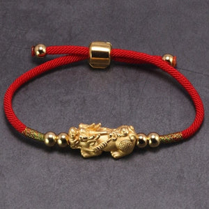 Lucky Pixiu Rope Bracelets -Malas and Bracelets My Zen Temple