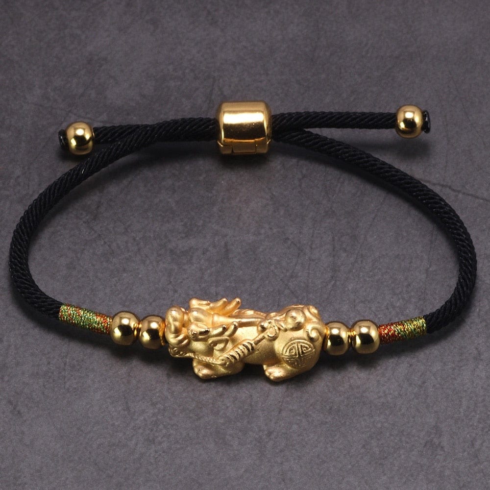 Lucky Pixiu Rope Bracelets -Malas and Bracelets My Zen Temple