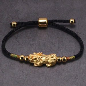 Lucky Pixiu Rope Bracelets -Malas and Bracelets My Zen Temple