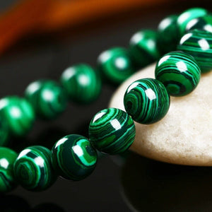 Malachite Bead Bracelet – Protection - My Zen Temple
