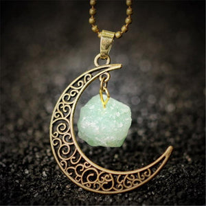 Moon Crystal Necklace – Healing - My Zen Temple