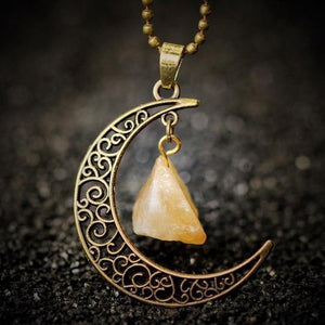 Moon Crystal Necklace – Healing - My Zen Temple