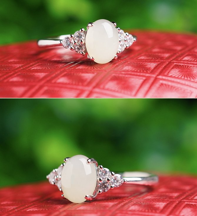 Moonstone Adjustable 925 Silver Ring -Rings My Zen Temple