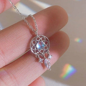 Moonstone Charm Necklace -Necklaces My Zen Temple