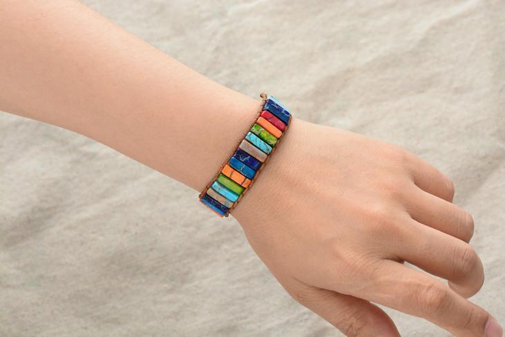 Multicolor Wrap Bracelet -Malas and Bracelets My Zen Temple