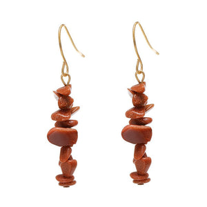 Natural Stone & Crystal Women's Earrings -Earrings My Zen Temple