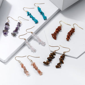 Natural Stone & Crystal Women's Earrings -Earrings My Zen Temple