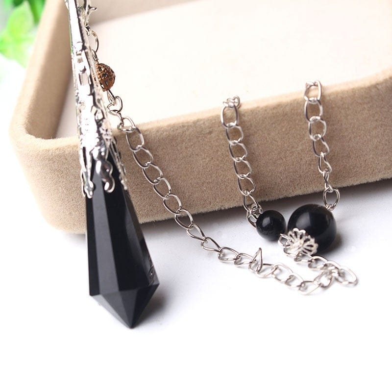 Obsidian Pendulums for Dowsing -Pendulums My Zen Temple