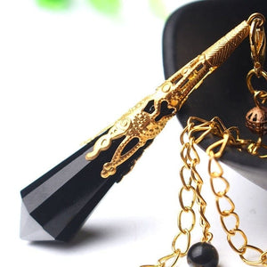 Obsidian Pendulums for Dowsing -Pendulums My Zen Temple