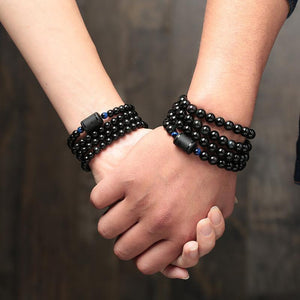 Obsidian "Positivity Promoter" Bracelet -Malas and Bracelets My Zen Temple