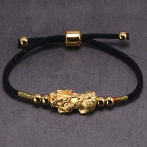 Pixiu Rope Bracelet – Prosperity - My Zen Temple